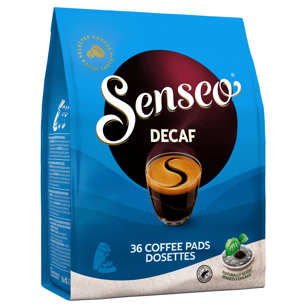 Douwe Egberts Senseo cafeine vrij 36st
