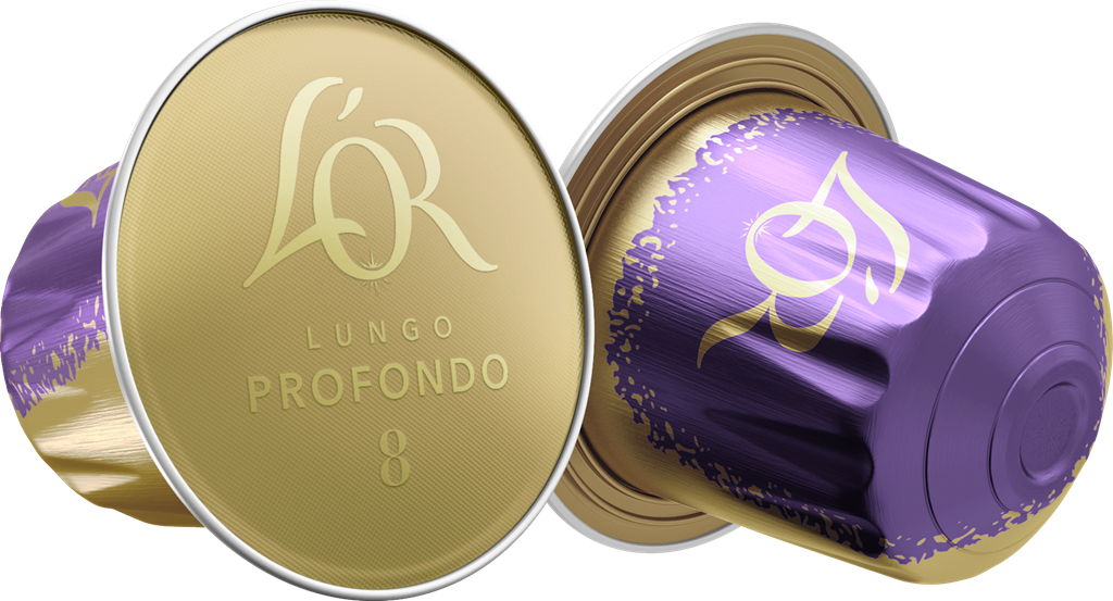 L'OR Espresso Lungo Profondo cup