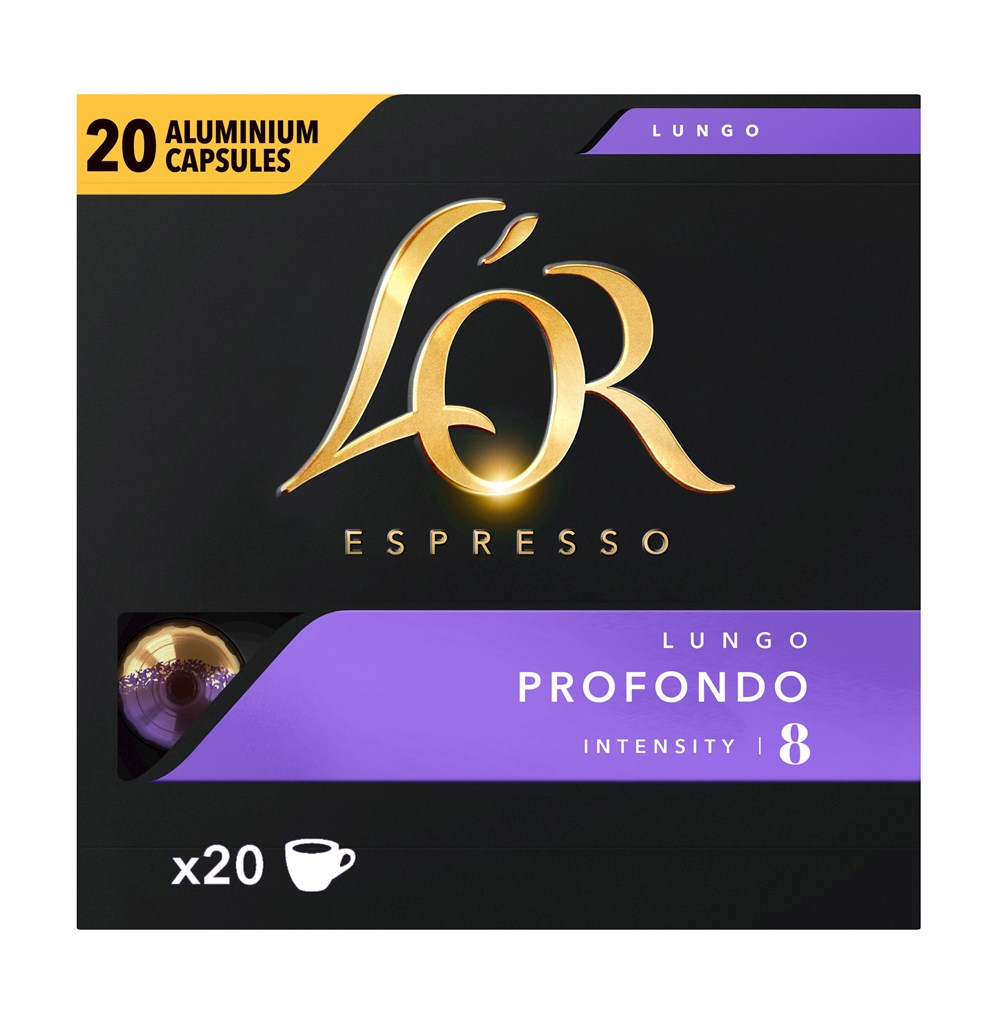 L'OR Espresso Lungo Profondo cup