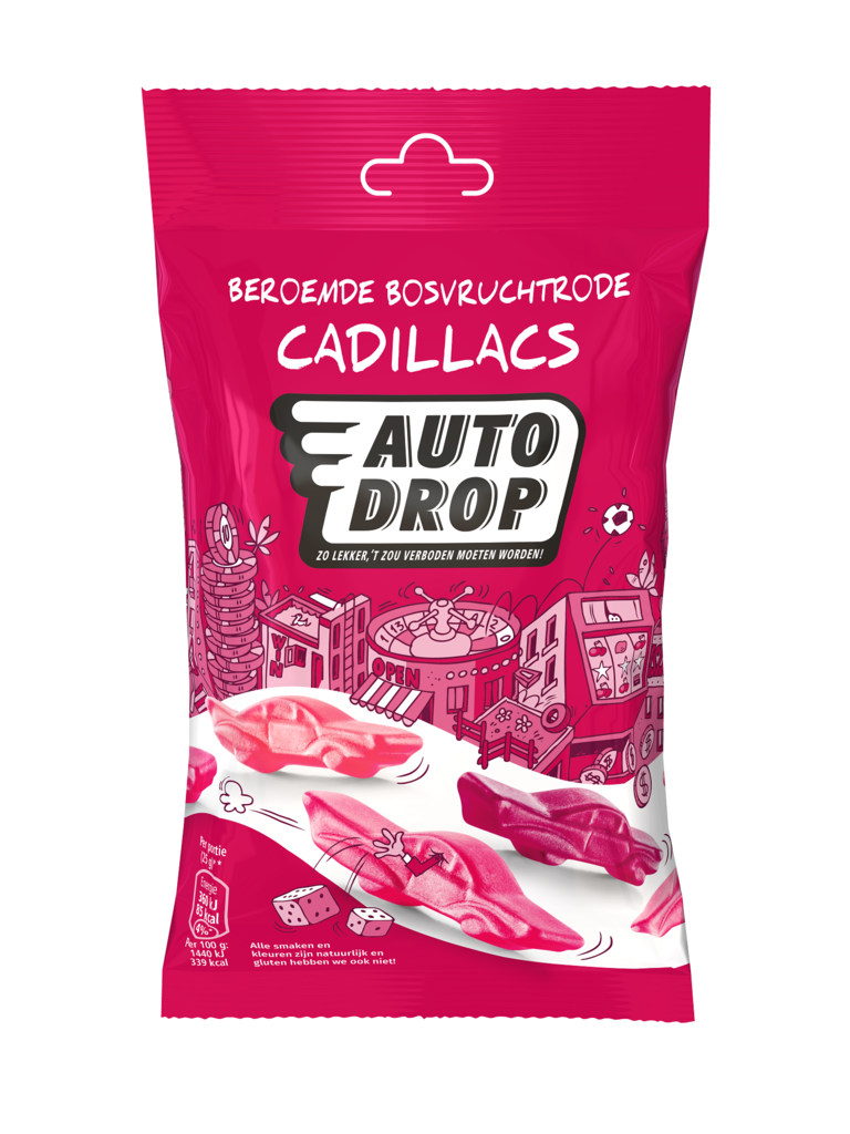 Autodrop Rode cadillacs 85gr