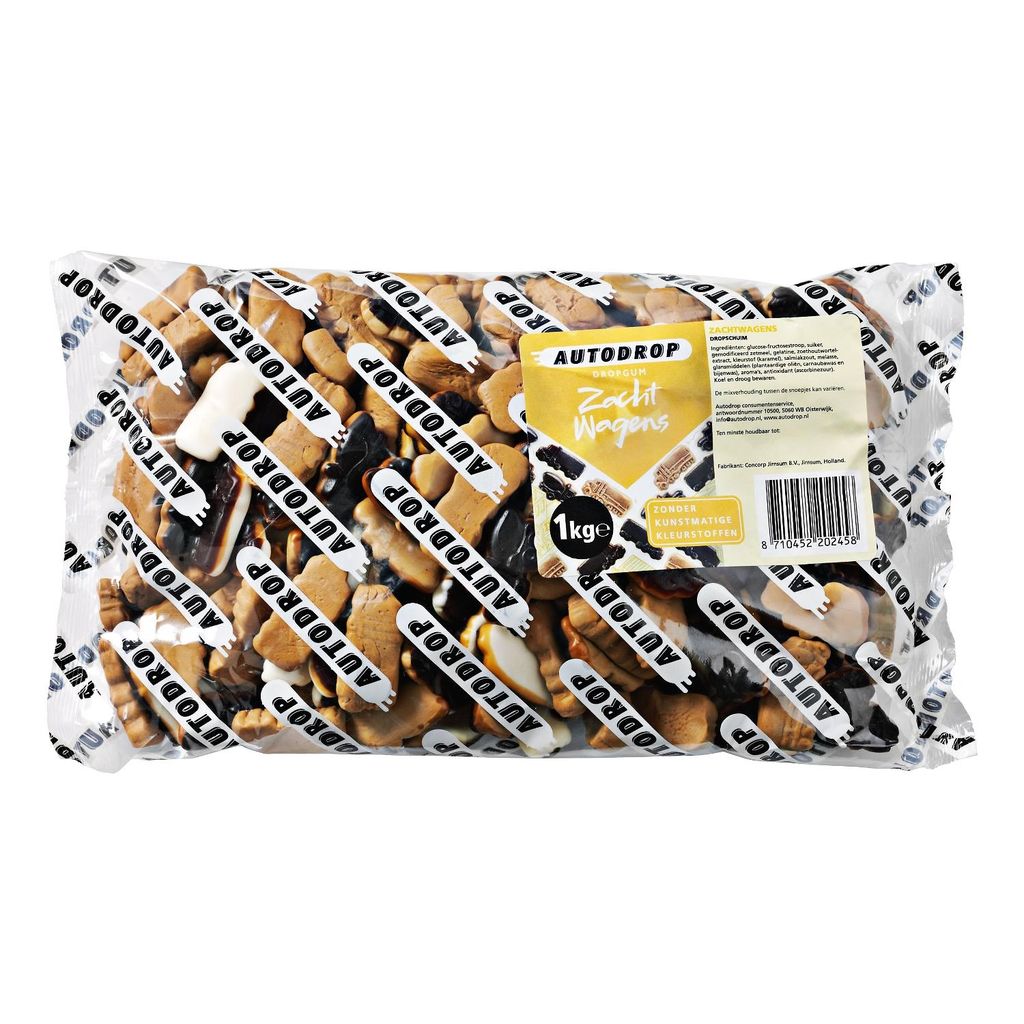 Autodrop Zachte wagens 1kg