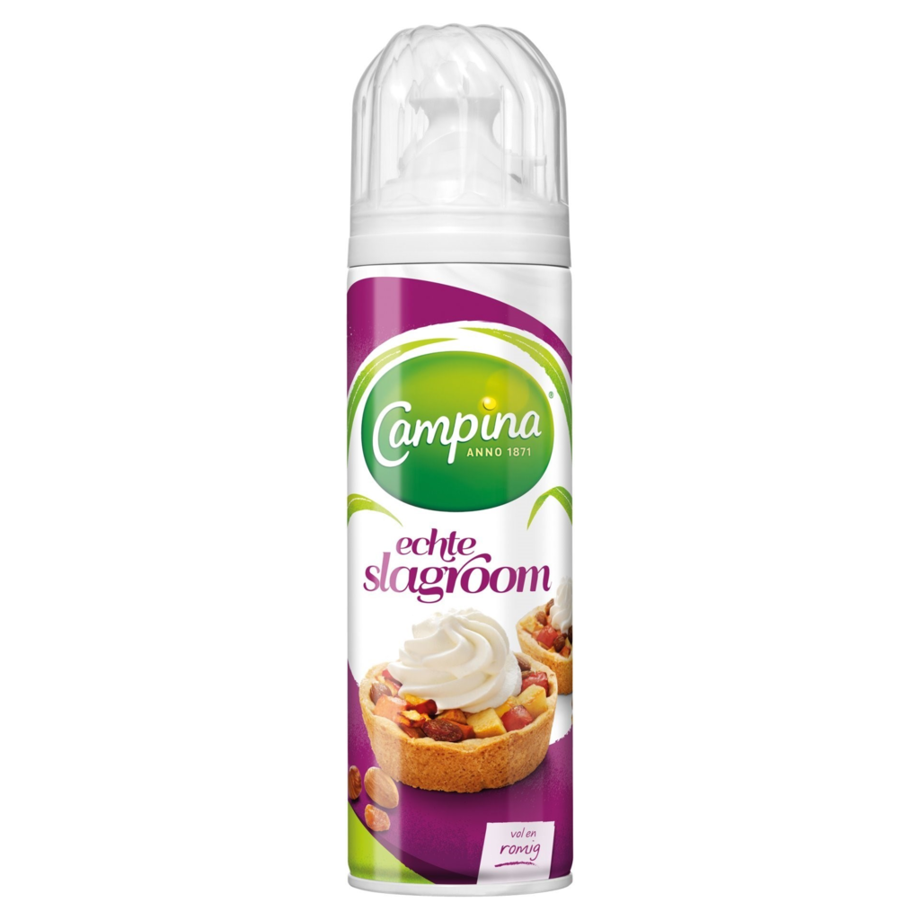 Campina Spuitbus slagroom 250gr