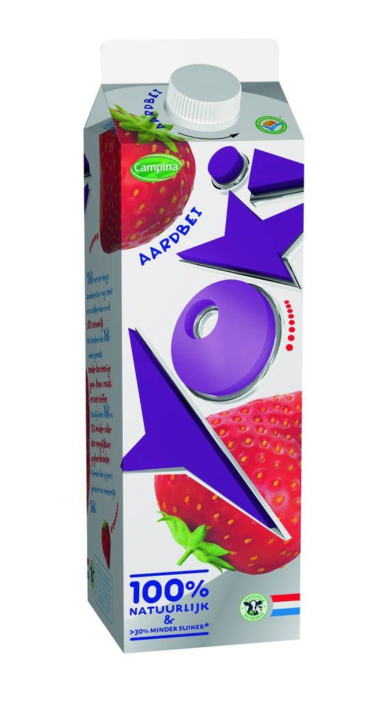 Campina Yoki drink aardbei 1lt
