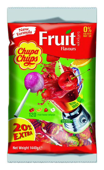 Chupa Chups Lollies fruit