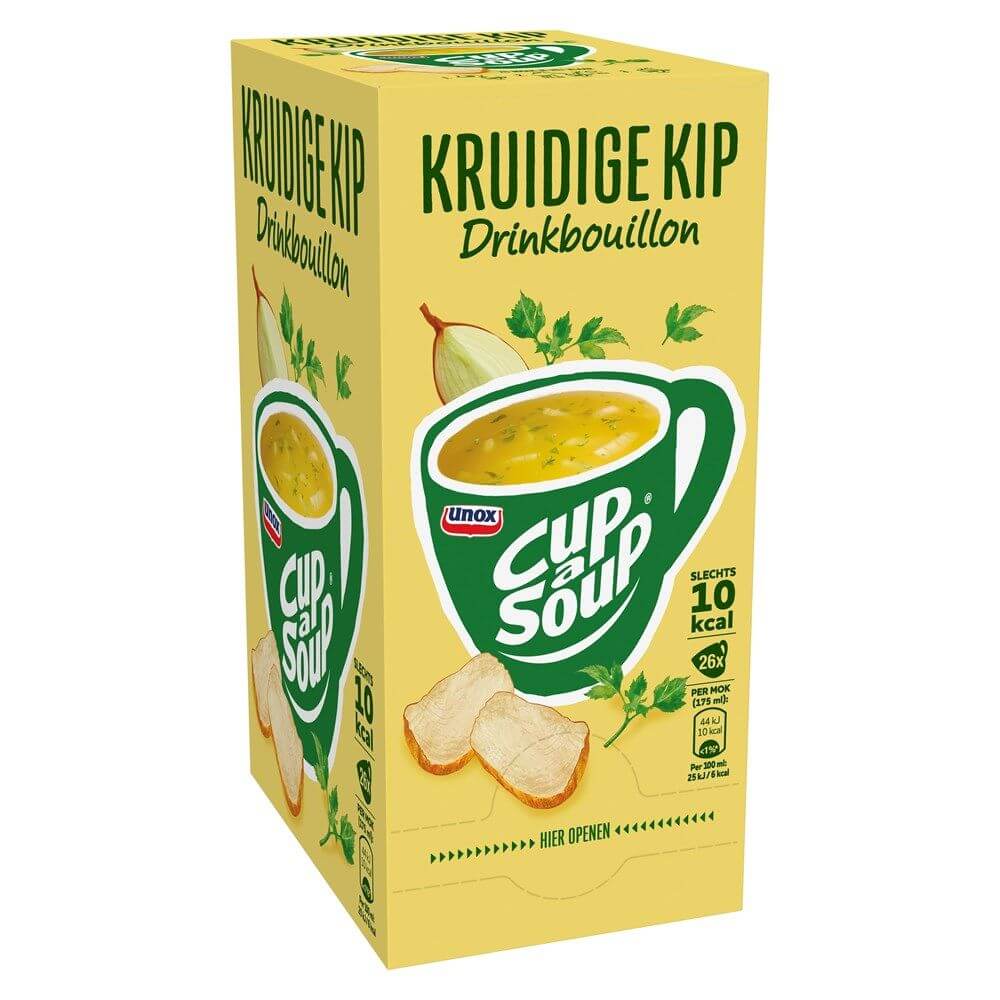 Cup-a-Soup Sachets drinkbouillon kruidige kip 175ml