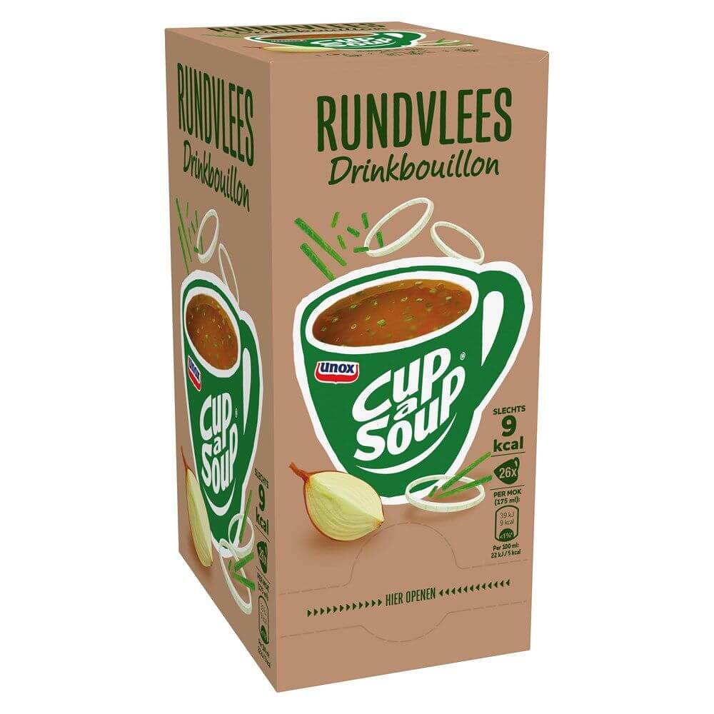 Cup-a-Soup Sachets drinkbouillon rundvlees 175ml