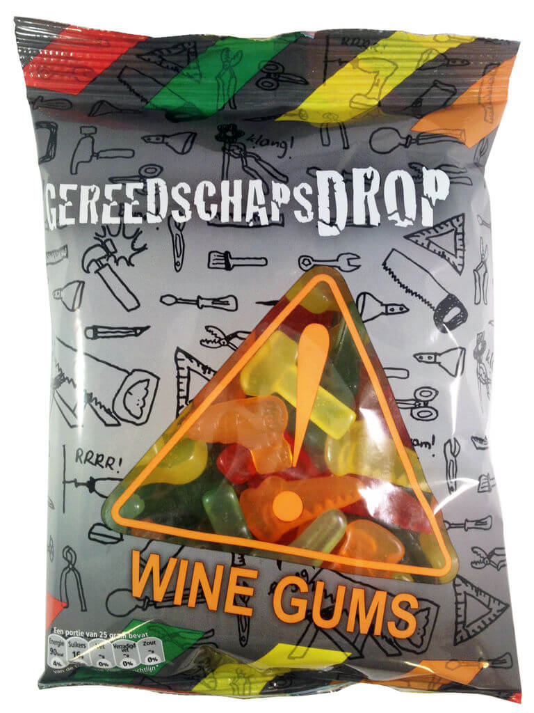 Gereedschapsdrop winegum 400gr