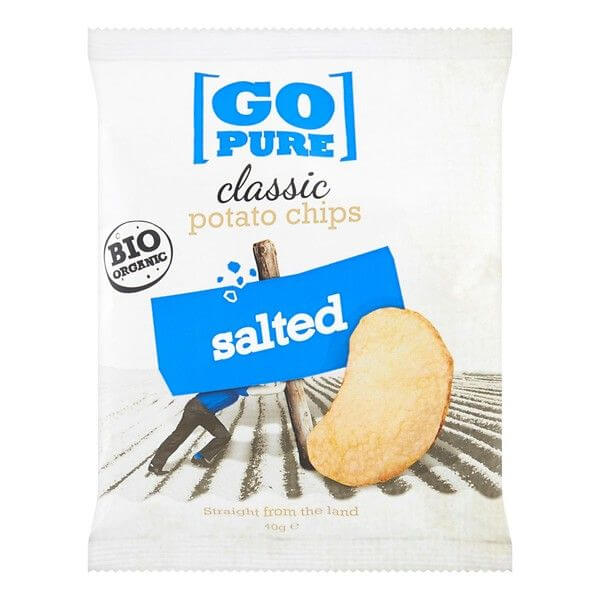 GoPure Chips naturel biologisch 40gr