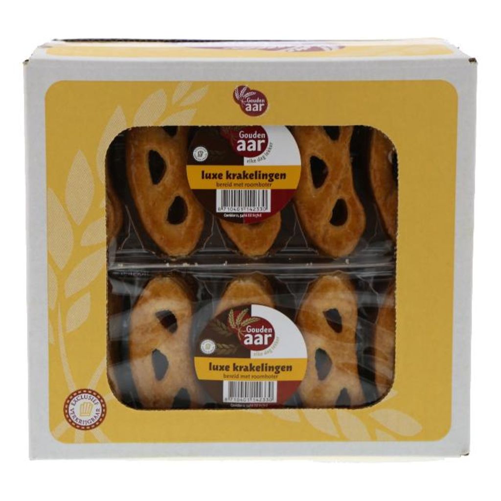 Gouden Aar Roomboter krakelingen 150gr