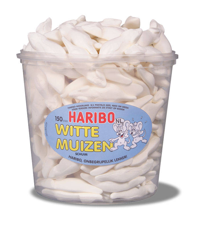 Haribo Silo witte muizen 5ct