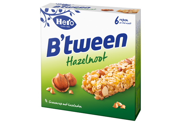Hero B'tween hazelnoot 6x25gr