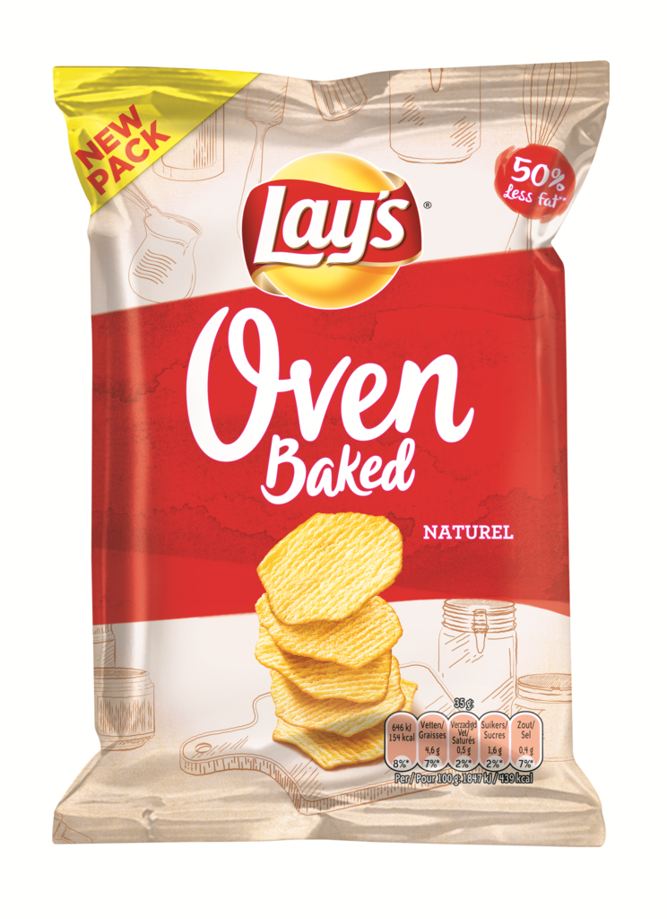 Lay's Chips ovenroast naturel 35gr