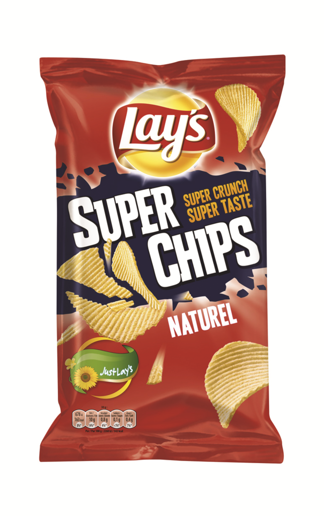 Lay's Superchips naturel 200gr