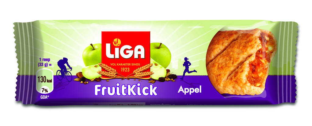 Liga Fruitkick appel 33gr