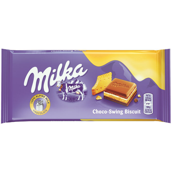 Milka Choco-swing biscuit 100gr