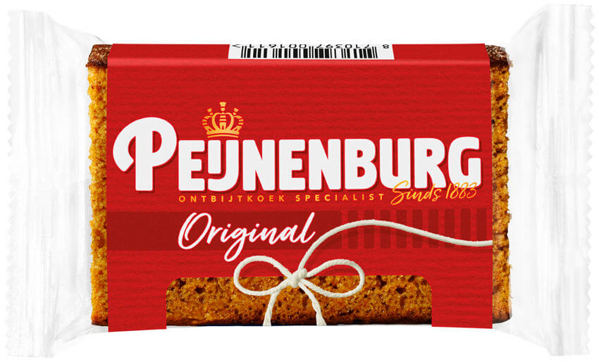 Peijnenburg Ontbijtkoek per stuk 28gr