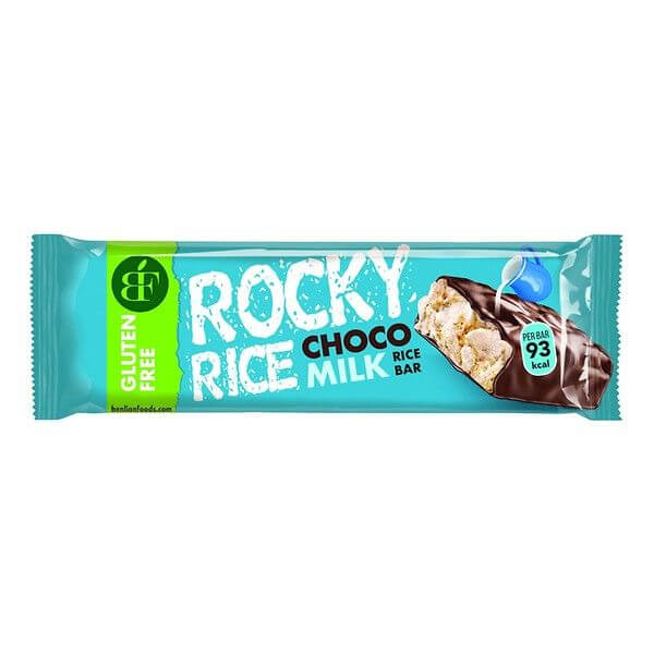 Rocky Rice Rijstreep melkchocolade 18gr