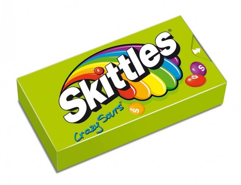 Skittles Crazy sours 45gr