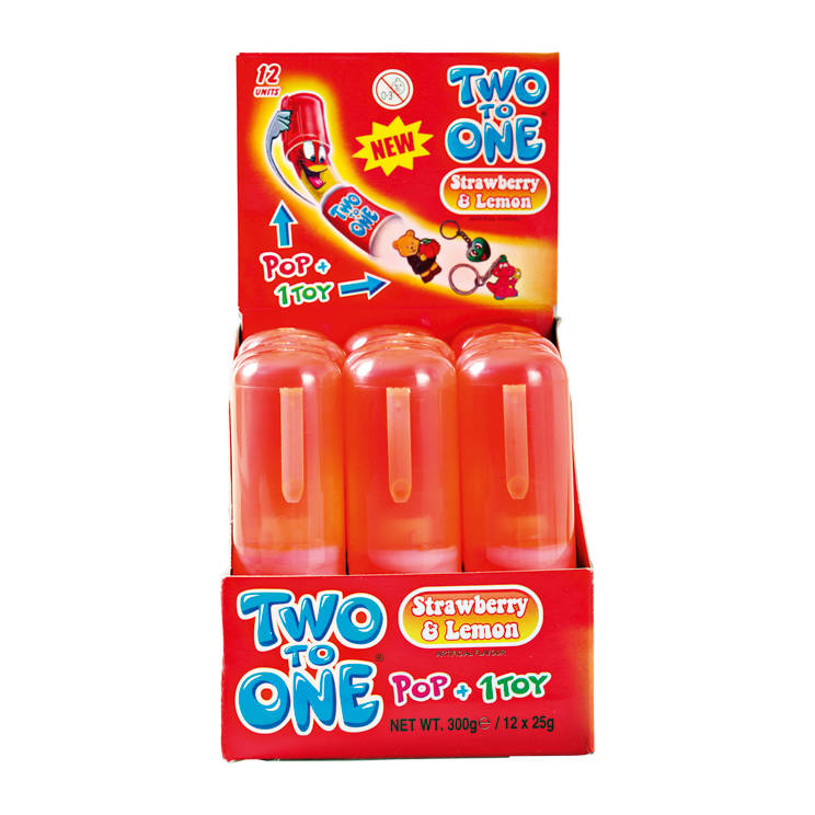 Two to One Aardbei lemon 25gr