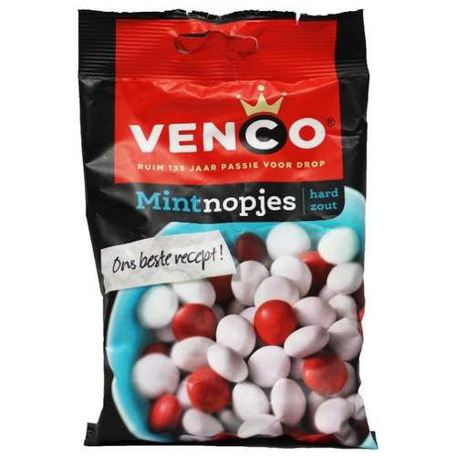 Venco Eurolijn mintnopjes 173gr
