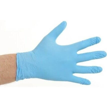 CMT Handschoen blauw soft nitril small
