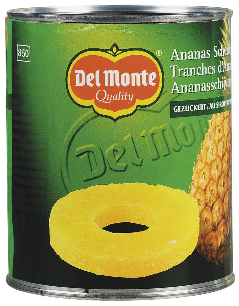 Del Monte Ananasschijf 836gr