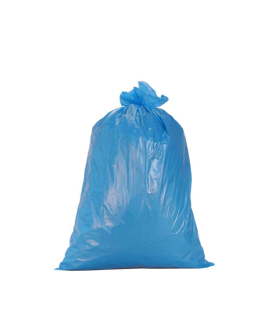 Depa Afvalzak LDPE blauw + EAN 50 micron 90x110cm