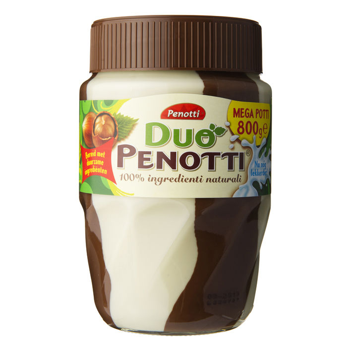 Duopenotti Hazelnootpasta UTZ 800gr