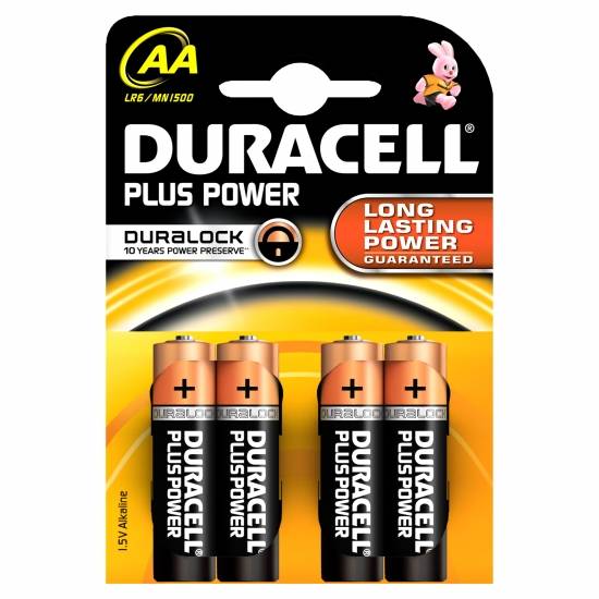 Duracell Batterij mn1500 AA plus power