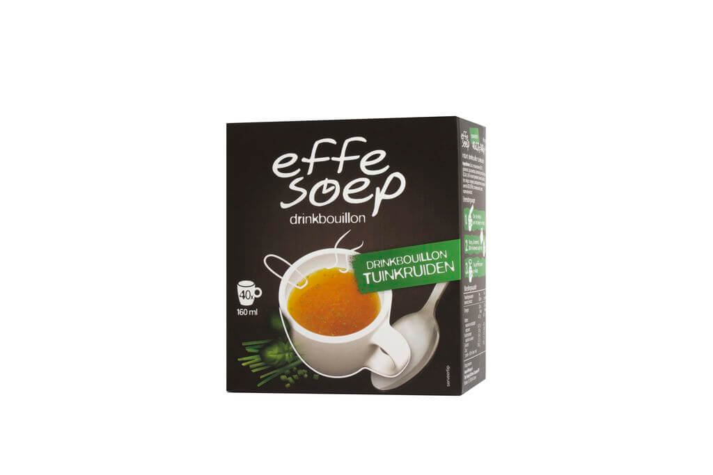 Effe Soep Drinkbouillon tuinkruiden 40 porties 160ml