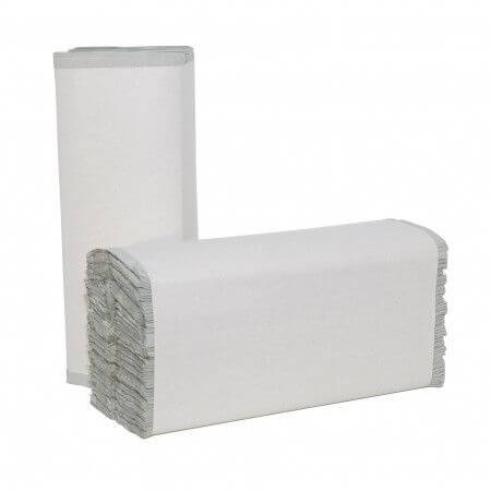 Essity Hygiene and Health Handdoeken c-vouw recycled wit 2-laags 31x25cm