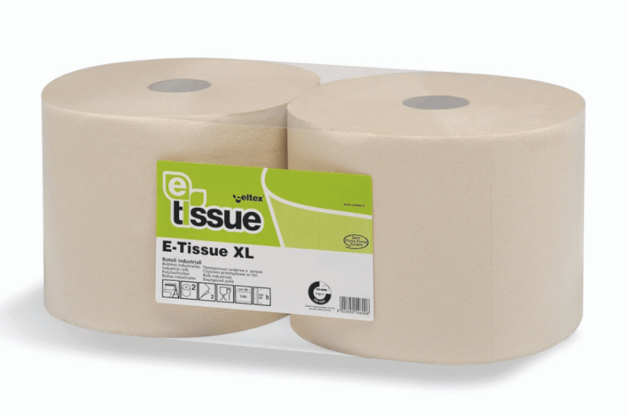 Euro Products E-tissue poetspapier industrie 2-laags