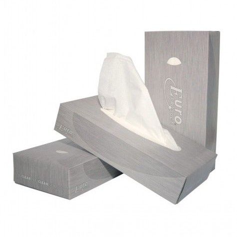 Euro Products Facial tissues 21x21cm 2-laags 100vel
