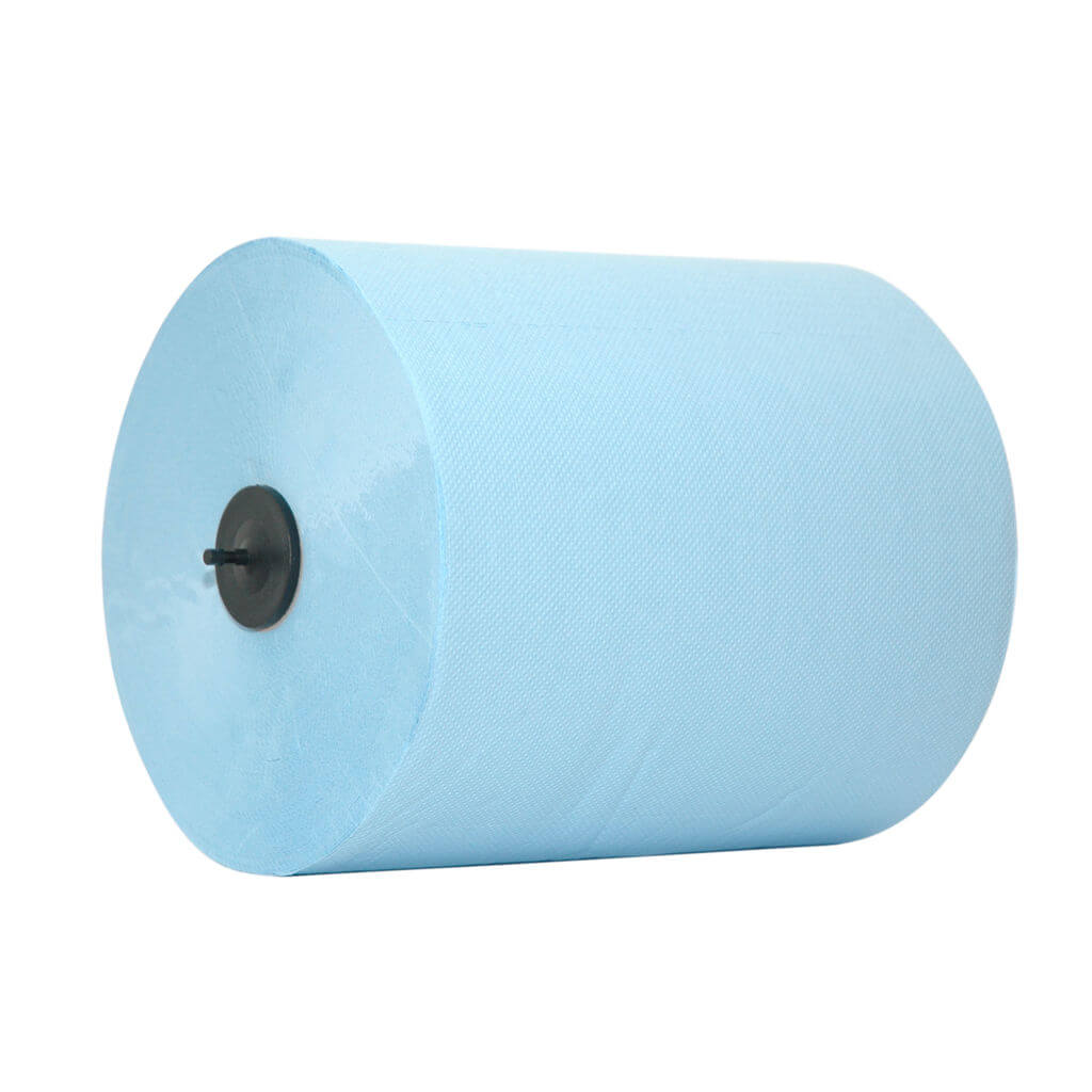 Euro Products Handdoekrol blauw 2-laags 150m
