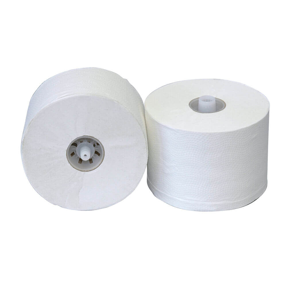 Euro Products Toiletpapier + dop wit 2-laags 100m (type RW)