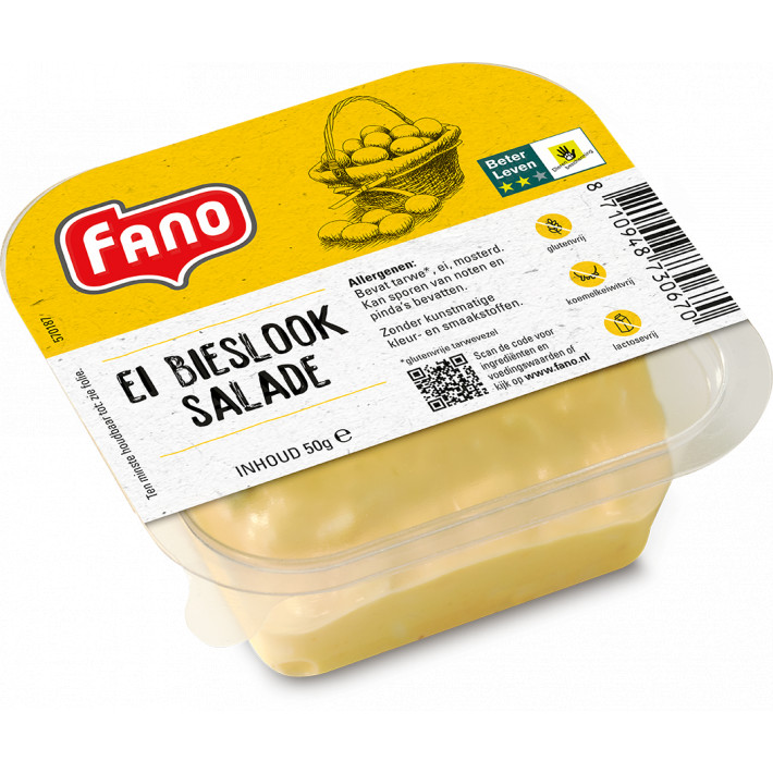 Fano Ei-bieslooksalade 50gr