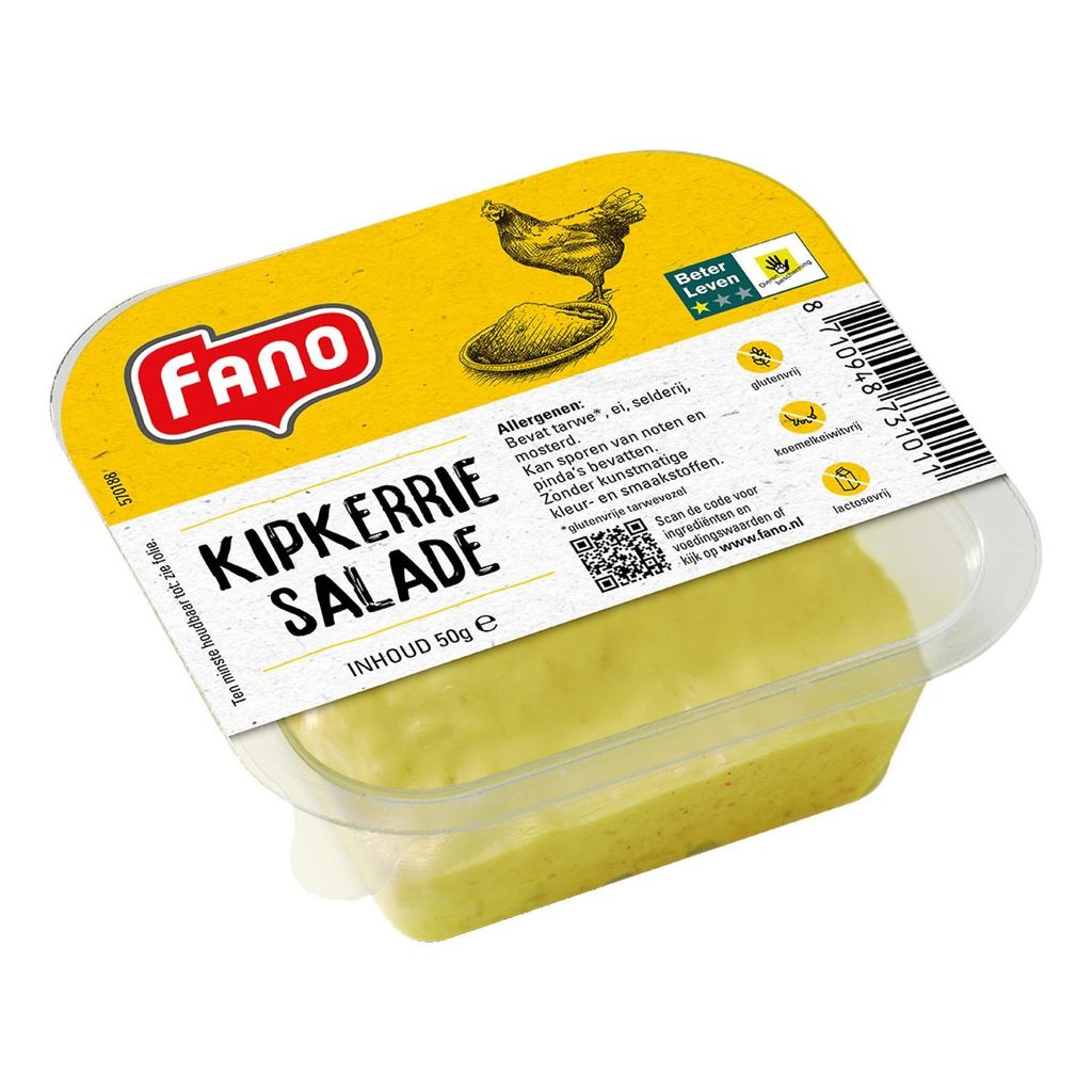 Fano Kipkerrie salade 50gr