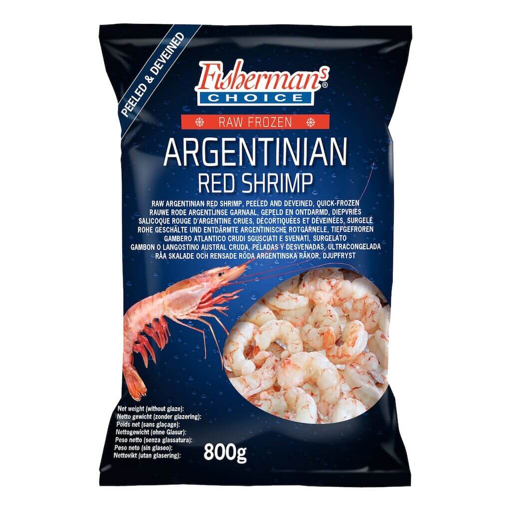 Fisherman's Choice Argentijnse garnalen gepeld 21/30 1kg