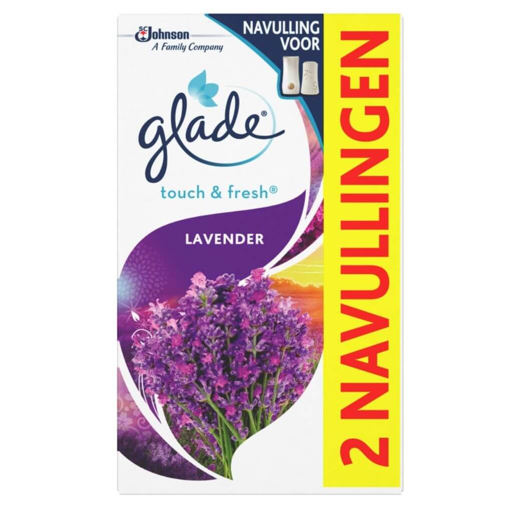 Glade Touch & fresh lavendel navulling 10ml