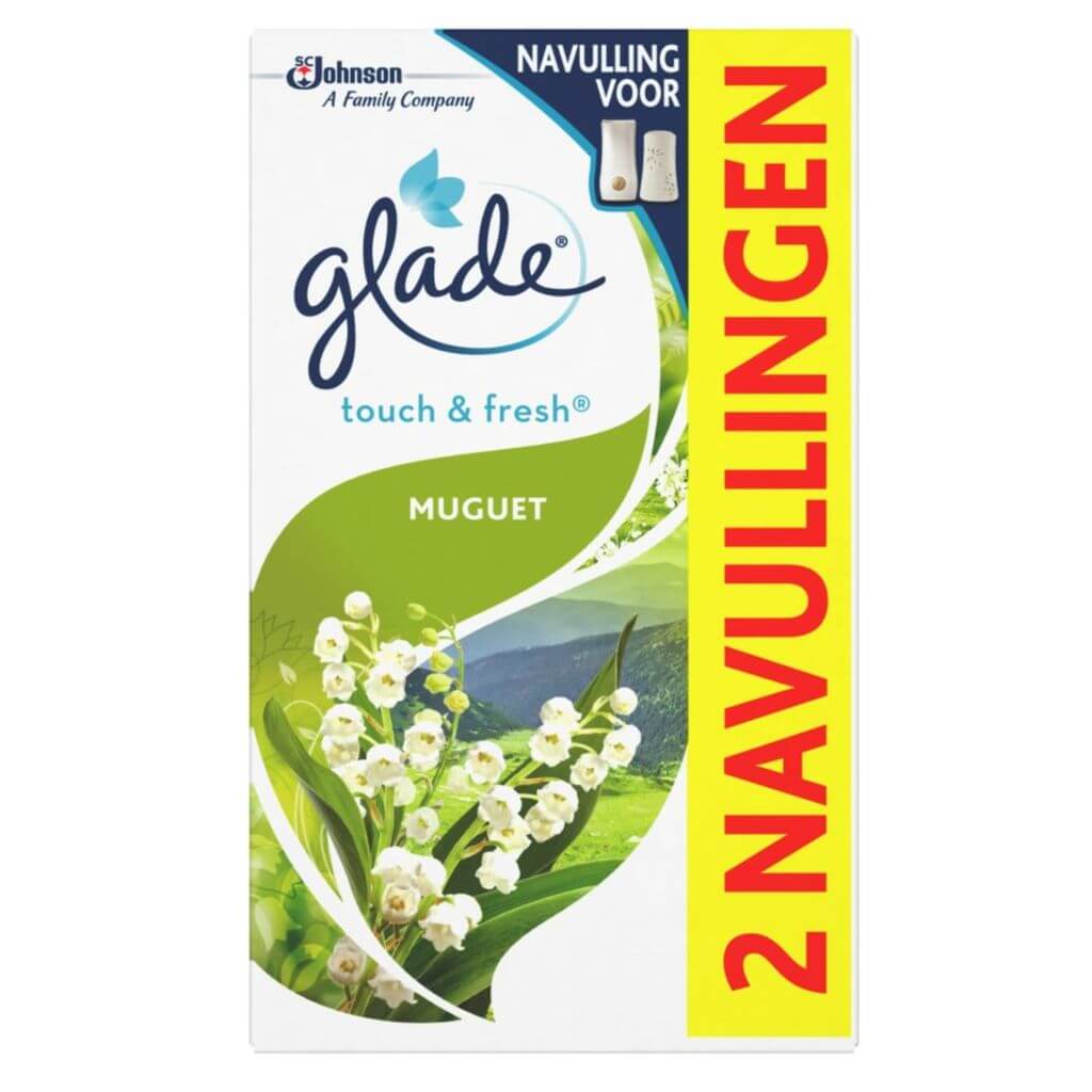 Glade Touch & fresh muguet navulling 10ml