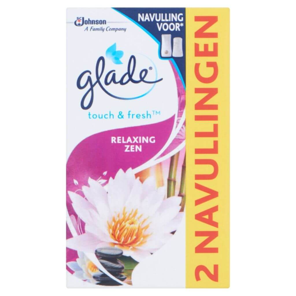 Glade Touch & fresh relaxing zen navulling 10ml
