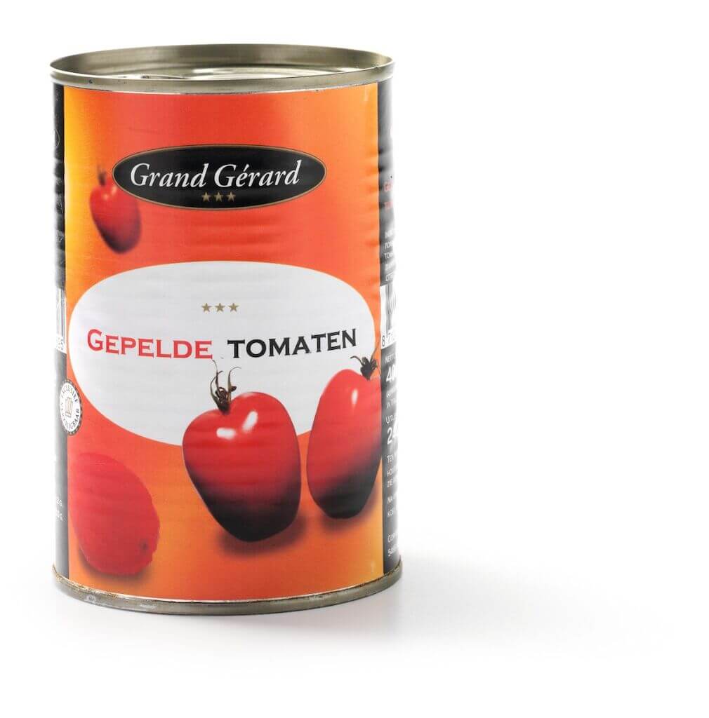 Grand Gerard Gepelde tomaten 400gr