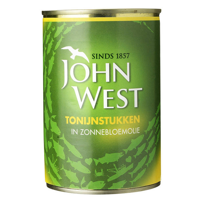 John West Tonijn op olie 400gr