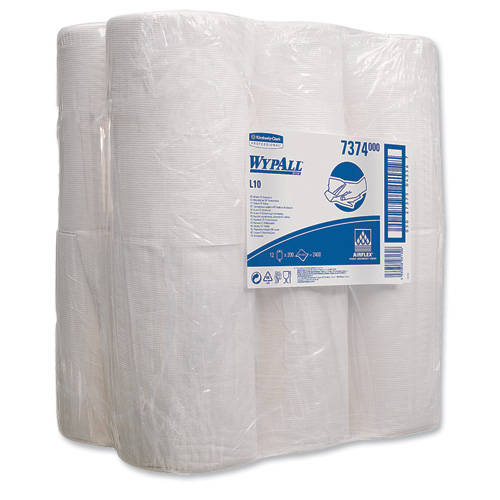 Kimberly Clark Wypall poetspapier L10 1-laags 200 vel