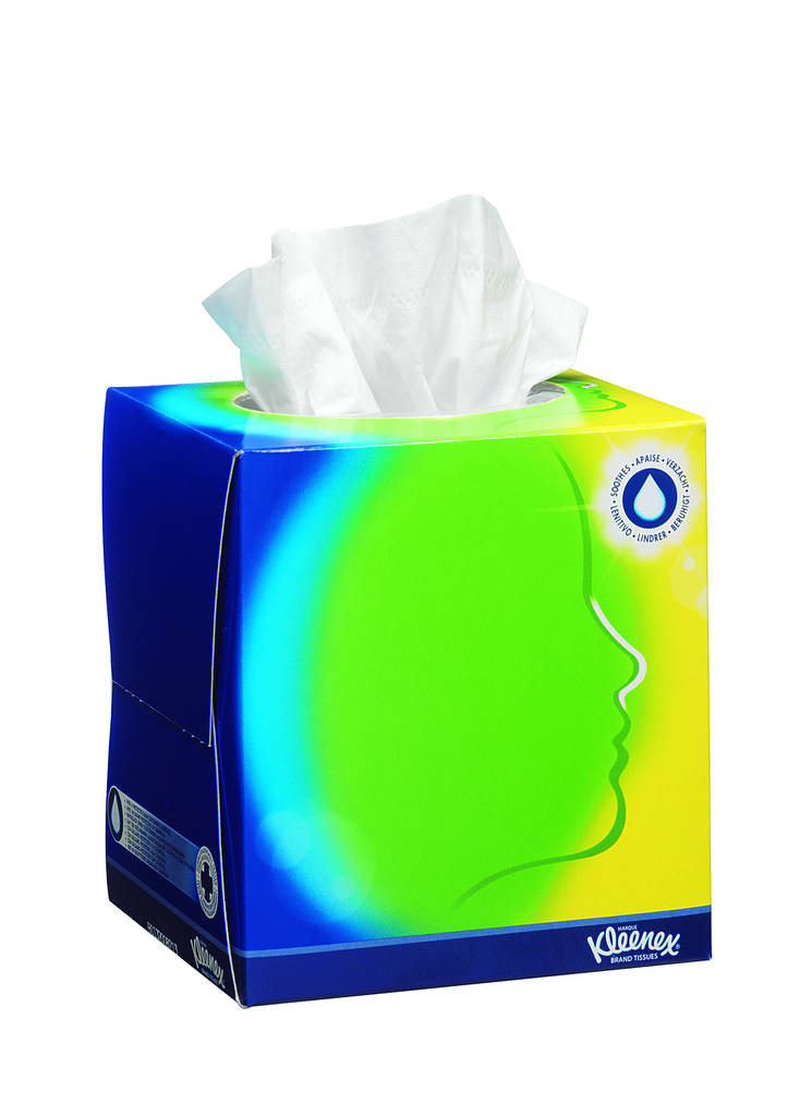 Kleenex Balsam tissue wit kubus 56 vel