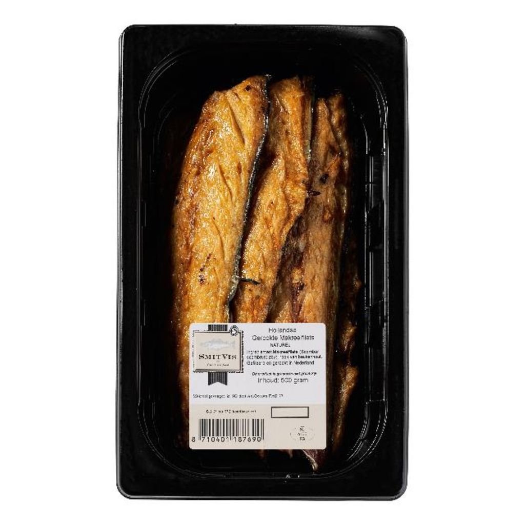 Klooster Makreelfilet naturel gerookt 500gr