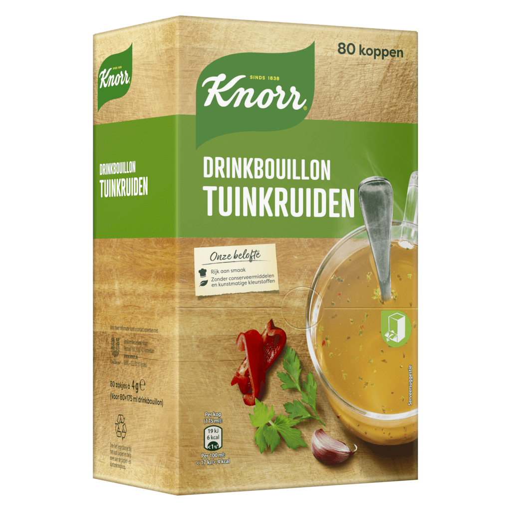 Knorr Drinkbouillon tuinkruiden