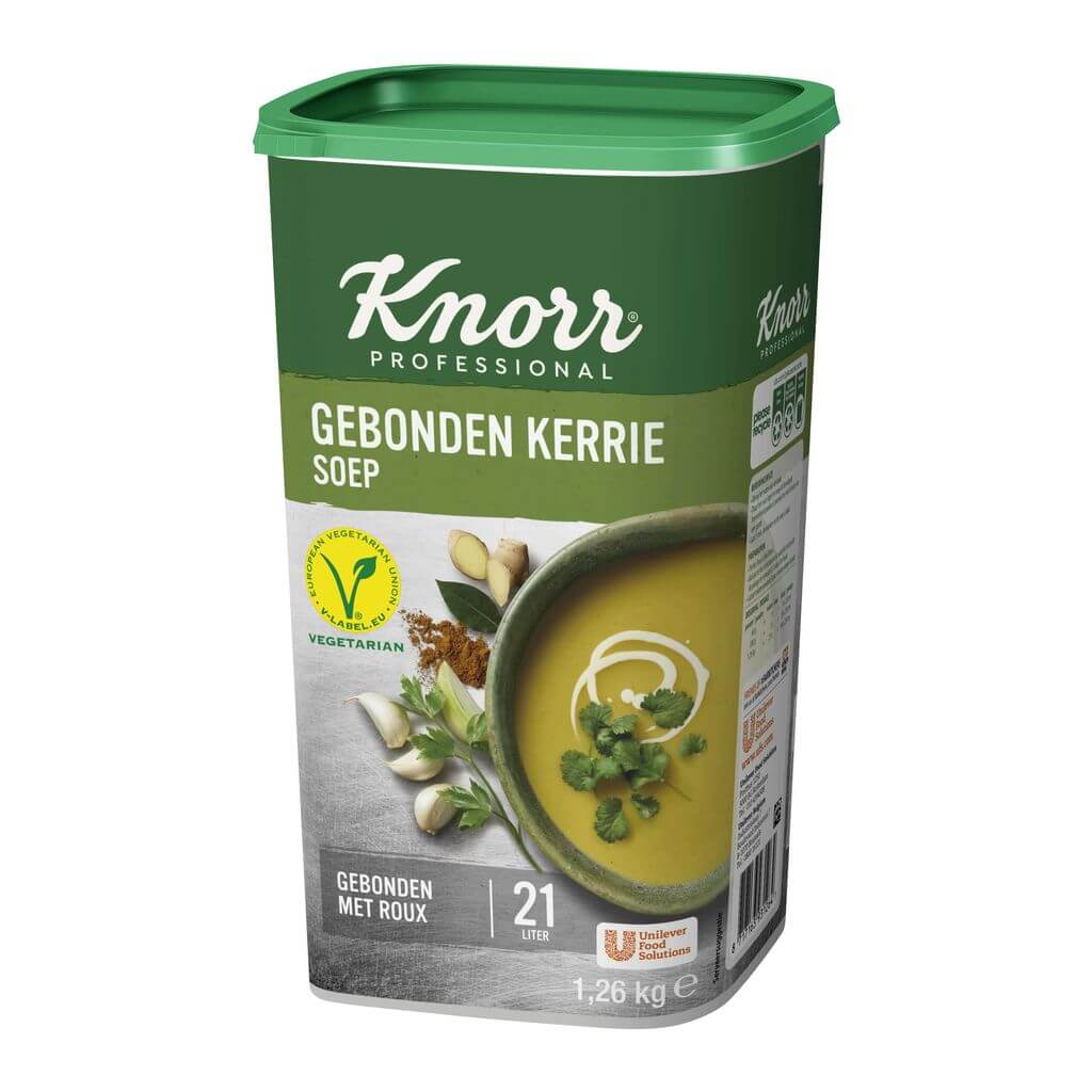 Knorr Professional Gebonden kerriesoep 1,26kg