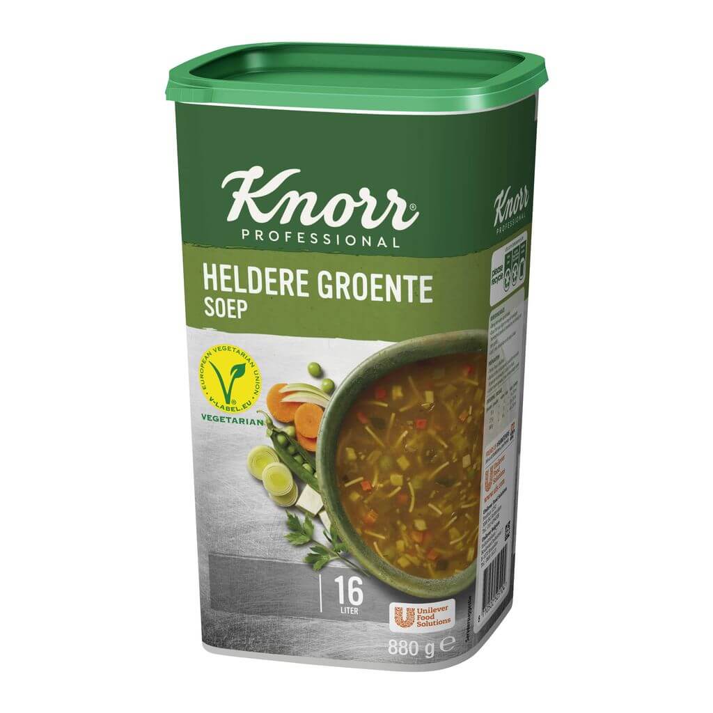 Knorr Professional Heldere groentesoep 880gr