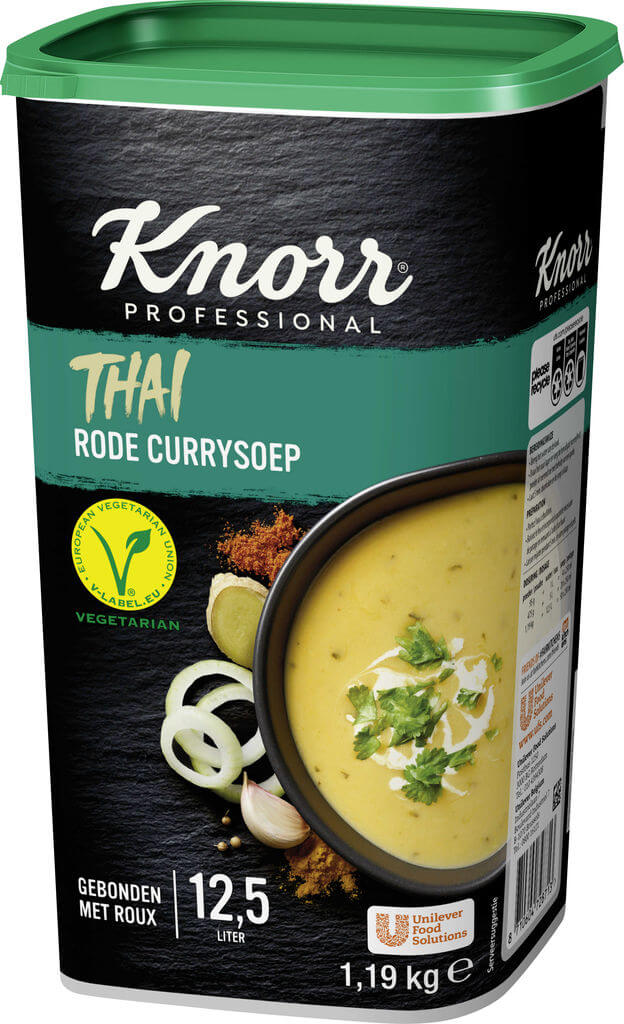 Knorr Professional Thaise rode curry soep 1,19kg